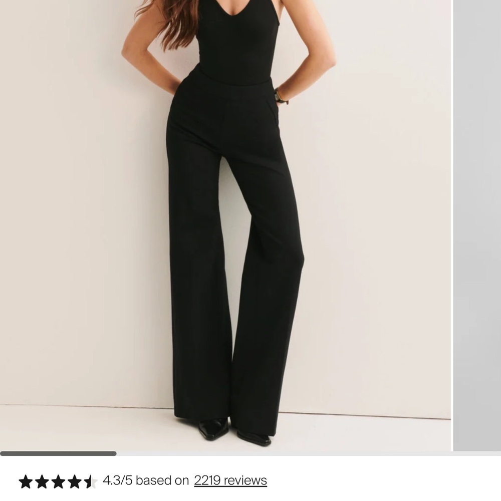 Spanx PerfectFit Ponte Wide Leg Pant